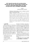 Ước tính mô đun đàn hồi của nền đường đắp đất sét pha cát theo độ ẩm và trạng thái của đất vùng đồng bằng sông Cửu Long sử dụng giải thuật Levenberg-Marquardt