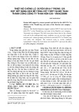 Thiết kế chống lò xuyên vỉa 6-7 trong đá bột kết bằng neo bê tông cốt thép tại mỏ than Thành Công Công ty than Hòn Gai - Vinacomin