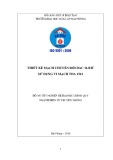 Đồ án tốt nghiệp ngành Điện tự động công nghiệp: Thiết kế mạch chuyển đổi DAC 16 bít sử dụng vi mạch TDA 1541