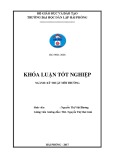 Đồ án tốt nghiệp ngành Kỹ thuật môi trường: Tính toán, thiết kế hệ thống xử lý nước thải nhà máy bia công suất 300m3 /ngày đêm