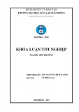 Đồ án tốt nghiệp ngành Kỹ thuật môi trường: Nghiên cứu các tác động đến môi trường từ hoạt động sản xuất giấy và đề xuất biện pháp giảm thiểu