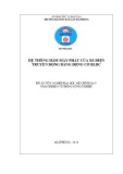 Đồ án tốt nghiệp ngành Điện tự động công nghiệp: Hệ thống hãm máy phát của xe điện truyền động bằng động cơ BLDC