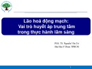 Bài giảng Lão hoá động mạch: Vai trò huyết áp trung tâm trong thực hành lâm sàng - PGS.TS. Nguyễn Văn Trí