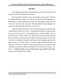 Đồ án tốt nghiệp ngành Kỹ thuật môi trường: Thiết kế hệ thống xử lý nước thải dệt nhuộm, công suất 800 m3/ngày đêm