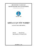 Đồ án tốt nghiệp ngành Kỹ thuật môi trường: Xử lý nước thải bệnh viện bằng bể tự hoại kết hợp bãi lọc ngầm trồng cây dòng đứng và ứng dụng tính toán mô hình xử lý cho một bệnh viện