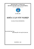 Đồ án tốt nghiệp ngành Kỹ thuật môi trường: Tính toán - thiết kế hệ thống xử lí nước thải nhà máy giấy công suất 200 m3 /ngày đêm