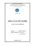 Đồ án tốt nghiệp ngành Kỹ thuật môi trường: Nghiên cứu biến tính than hoạt tính bằng Iodine và ứng dụng xử lý Hg (II) trong môi trường nước