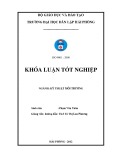 Đồ án tốt nghiệp ngành Kỹ thuật môi trường: Nghiên cứu xử lý nước thải sản xuất bún sau giai đoan Aeroten  bằng phương pháp lọc và sử dụng thực vật