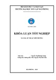 Đồ án tốt nghiệp ngành Kỹ thuật môi trường: Thiết kế hệ thống xử lý nước thải sinh hoạt cho khu chung cư 15 tầng với 180 hộ dân