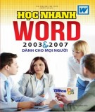 Phần 2: Tự học Word 2003 và 2007