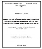 Tóm tắt luận án Tiến sĩ Y học: Nghiên cứu đặc điểm dinh dưỡng, thừa cân - béo phì, rối loạn chuyển hoá Lipid và hiệu quả can thiệp bằng viên dầu cá dinh dưỡng trên Sĩ quan đơn vị X