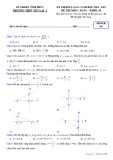 Đề thi KSCL lần 1 môn Toán 10 năm 2018-2019 có đáp án - Trường THPT Yên Lạc 2