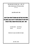 Tóm tắt luận văn Tiến sĩ Y học: Dịch tễ học phân tử kháng hoá chất diệt côn trùng của muỗi Aedes Aegypti truyền bệnh sốt xuất huyết ở một số tỉnh, thành phố Việt Nam, 2006-2009