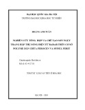 Tóm tắt luận văn Tiến sĩ Hóa học: Nghiên cứu tổng hợp và chế tạo sơn ngụy trang hấp thụ sóng điện từ Radar trên cơ sở Polyme dẫn chứa Ferocen và Spinel Ferit