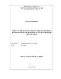 Tóm tắt luận văn Tiến sĩ Kỹ thuật: Nghiên cứu giải pháp công nghệ điều khiển quá trình thuỷ phân bột ngô bằng chế phẩm Enzim để ứng dụng trong chế biến thực phẩm