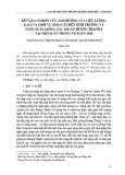 Kết quả nghiên cứu ảnh hưởng của liều lượng kali và thời vụ gieo cấy đến sinh trưởng và năng suất giống lúa thuần Hương Thanh 8 tại Thọ Xuân trong vụ Xuân 2018