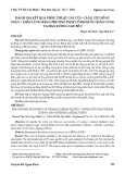 Đánh giá kết quả phẫu thuật gãy cúi - căng cột sống ngực - thắt lưng bằng phương pháp cố định ốc chân cung và hàn xương sau bên