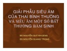 Bài giảng Giải phẫu siêu âm của thai bình thường và siêu âm một số bất thường bẩm sinh - BS. Nguyễn Quý Khoáng