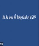 Bài thu hoạch Chính trị hè 2019: Tại sao Chủ Tịch Hồ Chí Minh dạy chúng ta phải xây dựng ý thức tôn trọng nhân dân, phát huy dân chủ và chăm lo đời sống nhân dân - Liên hệ trách nhiệm của bản thân