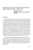 Nghiên cứu sử dụng các hệ thống đất ngập nước nhân tạo để xử lý nước thải