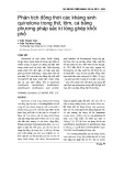 Phân tích đồng thời các kháng sinh quinolone trong thịt, tôm, cá bằng phương pháp sắc kí lỏng ghép khối phổ