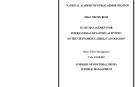 Summary of Doctoral thesis in public Management: State management for international relations activities of the Vietnamese catholic association