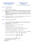 Đề Olympic môn Toán 11 năm học 2018–2019 - Cụm trường THPT Thanh Xuân - Cầu Giấy - Thường Tín (Có đáp án)