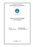 Khóa luận tốt nghiệp ngành Quản trị kinh doanh: Giải pháp marketing nhằm nâng cao hiệu quả phân phối sản phẩm của công ty cổ phần đầu tư thương mại Vĩnh Thịnh