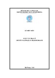 Luận văn Thạc sỹ ngành Quản trị kinh doanh: Đánh giá sự hài lòng của khách hàng với chất lượng dịch vụ của Viện Khoa học An toàn Việt Nam