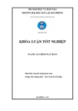 Khóa luận tốt nghiệp ngành Tài chính - Ngân hàng: Một số biện pháp cải thiện tình hình tài chính tại xí nghiệp bảo đảm an toàn hàng hải Đông Bắc Bộ