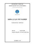 Khóa luận tốt nghiệp ngành Kế toán - Kiểm toán: Hoàn thiện công tác kế toán hàng hóa tại Công ty TNHH Thương Mại Và Dịch Vụ Điện máy Dương Vương