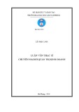 Luận văn Thạc sỹ ngành Quản trị kinh doanh: Nâng cao hiệu quả kiểm tra trị giá Hải quan trong hoạt động kiểm tra sau thông quan tại Cục Hải quan thành phố Hải Phòng