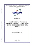 Luận án Tiến sĩ Vật lý: Nghiên cứu và ứng dụng chương trình Flexpart trong đánh giá phát tán phóng xạ tầm xa