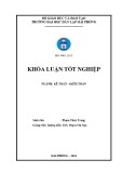 Khóa luận tốt nghiệp Kế toán - Kiểm toán: Hoàn thiện tổ chức kế toán thanh toán với người mua, người bán tại công ty Cổ phần Cấp Nước – Xây dựng Hải Phòng