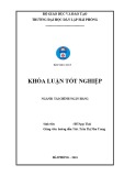 Khóa luận tốt nghiệp Tài chính - Ngân hàng: Phân tích tình hình cho vay xóa đói giảm nghèo tại Ngân hàng chính sách xã hội Huyện An Dương