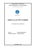 Khóa luận tốt nghiệp Kế toán - Kiểm toán: Hoàn thiện tổ chức kế toàn doanh thu, chi phí và xác định kết quả kinh doanh tại Công ty Cổ phần thương mại dịch vụ du lịch Phúc Hoàng Kim