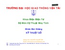 Bài giảng Kỹ thuật số - Chương 1: Các hệ thống số đếm