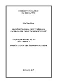 Tóm tắt Luận án tiến sĩ Khoa học máy tính: Một số phương pháp phục vụ xếp hạng trang Web trong tìm kiếm xuyên ngữ