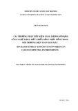 Doctoral thesis of telecommunications engineering: SDN-based energy-efficient networking in cloud computing environments