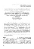 Nghiên cứu thành phần và hàm lượng các lớp chất lipid, phospholipid, axit béo, và phosphatidylcholine loài san hô mềm Capnella sp.