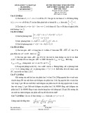 Đề thi chọn HSG cấp tỉnh môn Toán lớp 10 năm 2018-2019 có đáp án - Sở GD&ĐT Hải Dương