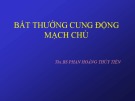 Bài giảng Bất thường cung động mạch chủ - ThS.BS. Phan Hoàng Thủy Tiên
