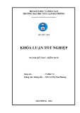 Khóa luận tốt nghiệp Kế toán - Kiểm toán: Hoàn thiện công tác kế toán vốn bằng tiền tại công ty cổ phần Công trình Giao thông Hải Phòng