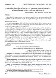 Khảo sát tình tình sử dụng erythropoeitin ở bệnh nhân bệnh thận giai đoạn cuối lọc máu chu kì