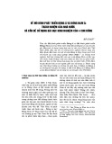 Về mô hình phát triển Đông Á và Đông Nam Á: Trách nhiệm của nhà nước và vấn đề sử dụng bài học kinh nghiệm của 4 con rồng