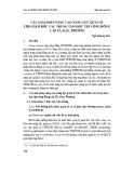 Các giải pháp nâng cao năng lực quản lí cho giám đốc các trung tâm học tập cộng đồng cấp xã, bản, phường