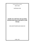 Khóa luận tốt nghiệp đại học ngành Dược: Nghiên cứu chiết dầu cám gạo bằng phương pháp dùng dung môi CO2 siêu tới hạn