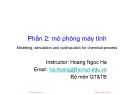 Bài giảng Phần 2: Mô phỏng máy tính