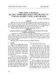 Phân tích và đánh giá bài trắc nghiệm khách quan môn Hóa hữu cơ ở trường Đại học Y Dược thành phố Hồ Chí Minh