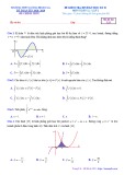 Đề kiểm tra định kỳ HK2 lần 1 môn Toán 12 năm 2018-2019 có đáp án - Trường THPT Lương Định Của